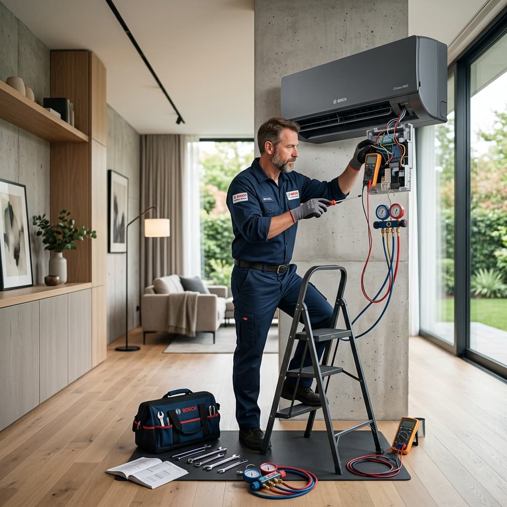 Bosch AC Repair Process