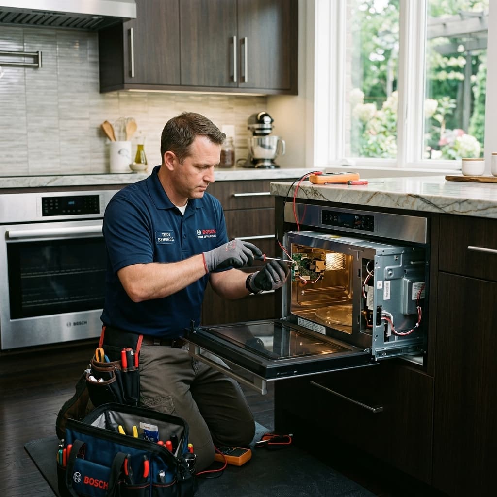 Bosch Microwave Repair Process