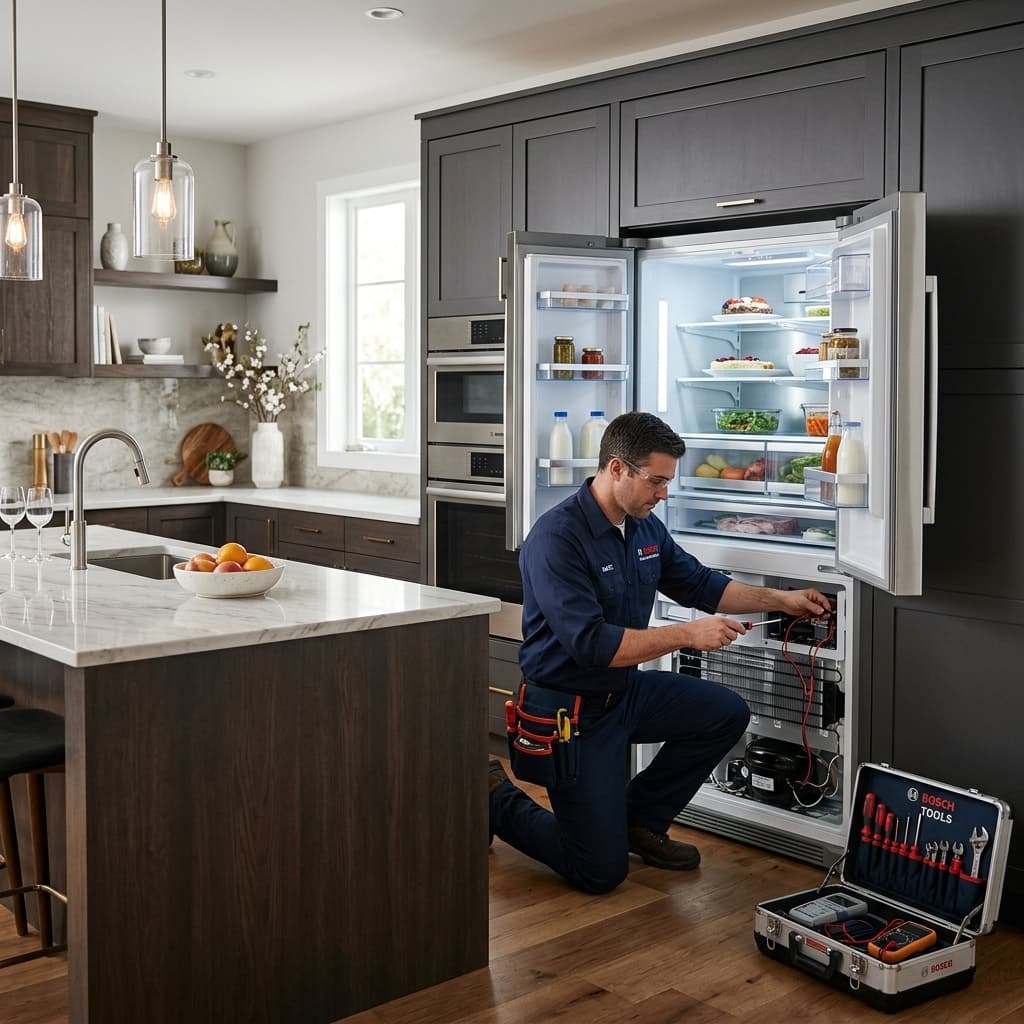 Bosch Refrigerator Repair Process
