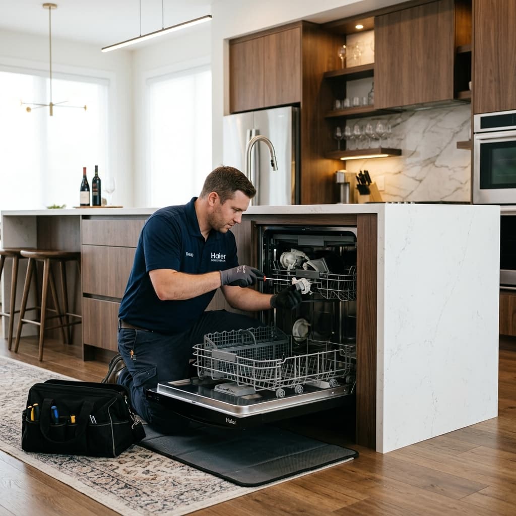 Haier Dishwasher Repair Process