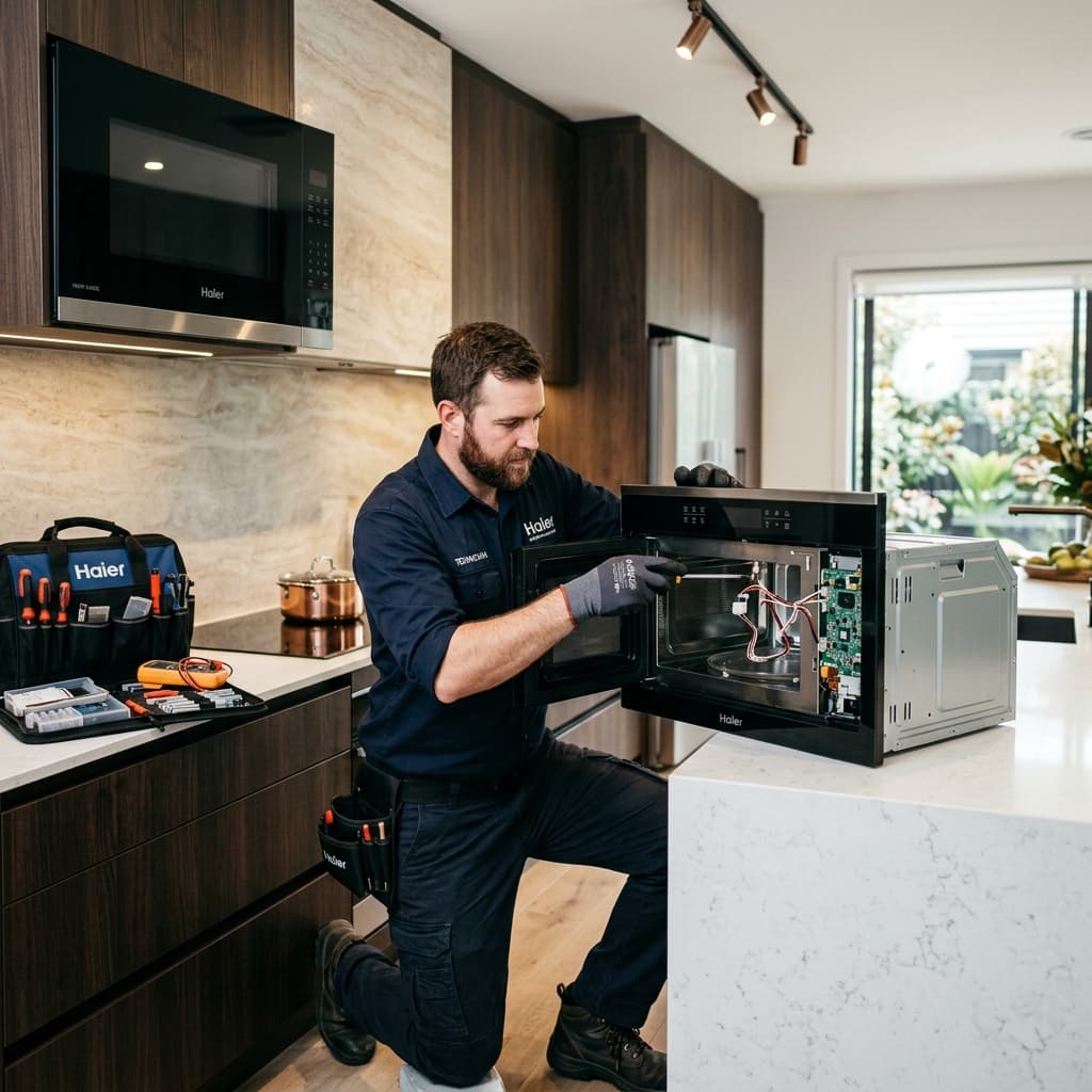 Haier Microwave Repair Process